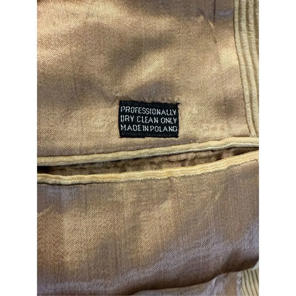 Woodmere Men’s Corduroy 2-Button Sport Coat Tan Sz. 42 Lined Substantial